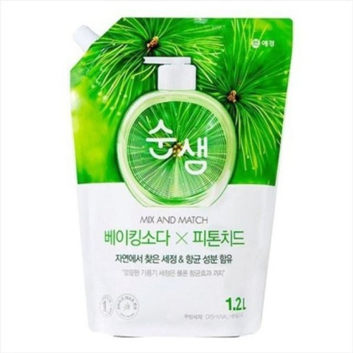 애경 순샘 베이킹소다X피톤치드 1.2L 리필