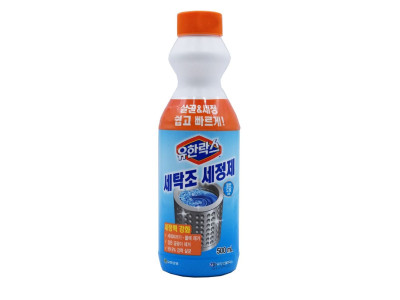 유한 세탁조세정제 일반드럼겸용(500ml) 액체세정제