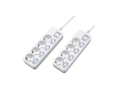 개별 안전 멀티콘센트 4구 3M x 2개 전기용품