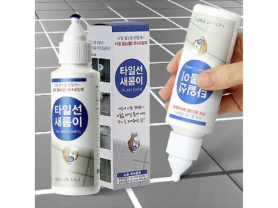 타일선 보수제 펜 마카 메꾸미 타일줄눈 새롬이