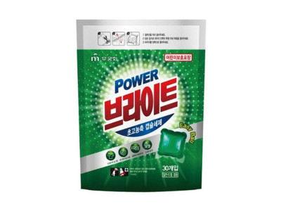 파워브라이트 초고농축 캡슐세제 리필 30개입 무궁화