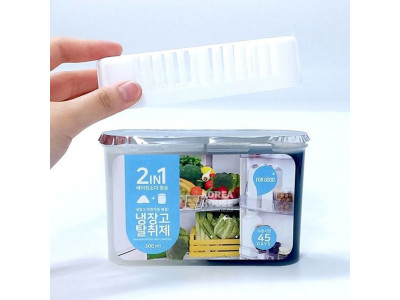 2in1 냉장고 탈취제 숯베이킹 300ml 5P 습기 냄새제거