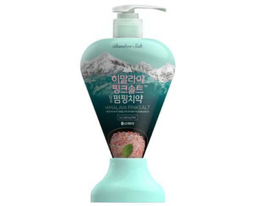 히말라야 핑크솔트 펌핑치약 285g 아이스카밍민트