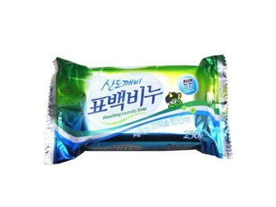 산도깨비 세탁비누 빨래비누 손빨래 표백 비누 230g