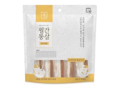 고양이 월간통살 닭가슴살 20g 30개입 강아지 간식