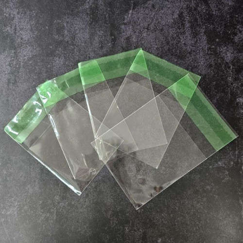 opp 접착식 투명 쿠키 포장 비닐 8cmx8cm 100매