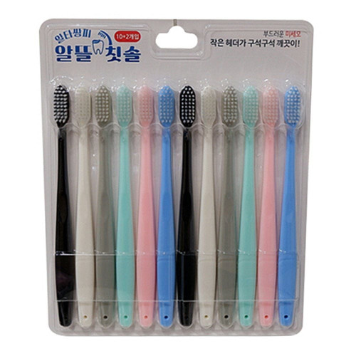 일타쌍피 알뜰 칫솔(12개)