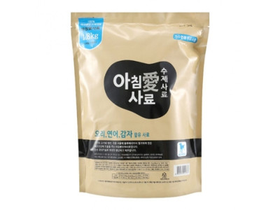 강아지 수제사료 오리 연어 감자 1.8kg 반습식 사료