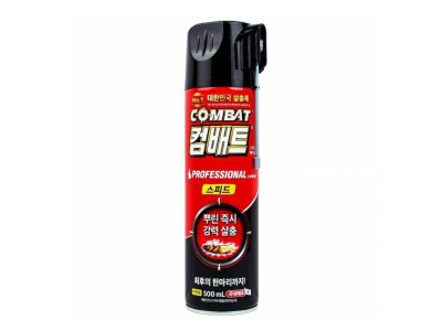 컴배트 프로페셔널 스피드 에어졸 500ml 살충제