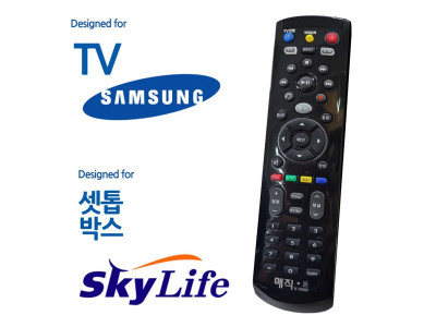 매직on450블랙 삼성TV 스카이라이프 셋톱통합리모컨