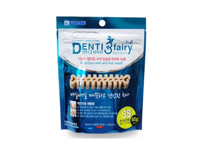 덴티3 페어리 강아지 애견 덴탈껌 65g SS X3개 양치껌