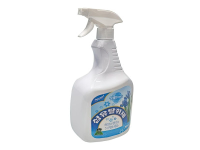 섬유탈취제 옷 침구 냄새 제거 상쾌한허브향 750ml 코트 음식 의류 향수