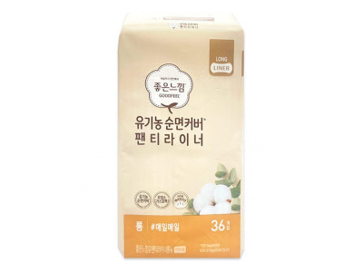 IS-SA 좋은느낌 순면커버 팬티라이너 롱 36P