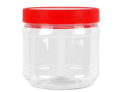 디디샵 젓갈 장아찌 원형 PET 밀폐 용기 800ml