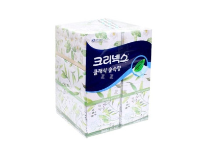 숲속향 미용화장지 곽티슈 180매 6개입 (약215x215mm)