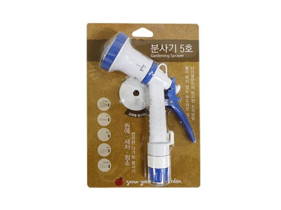 원예 세차 청소 다이얼방식 다기능 분사기 1p