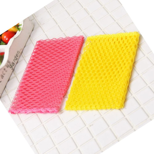 미소진 망사 수세미 2P 1SET 29x29cm 설거지용품 주방