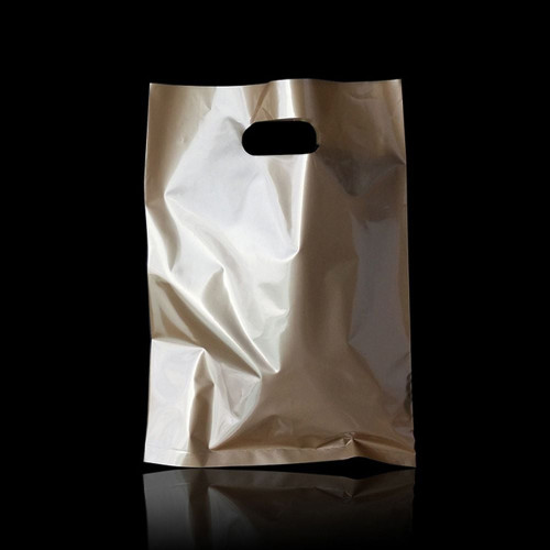 질긴 골드 PE 펀칭 팬시봉투 쇼핑백 60X70cm 50매