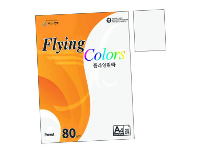 칼라색지 P36.우유색 A4 80g 25매 1권 특수용지 인쇄