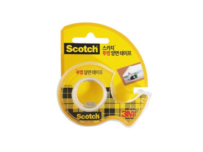 스카치 237 투명 양면 테이프 19mm x 7.6m