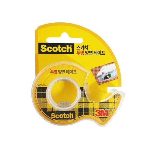 스카치 237 투명 양면 테이프 19mm x 7.6m