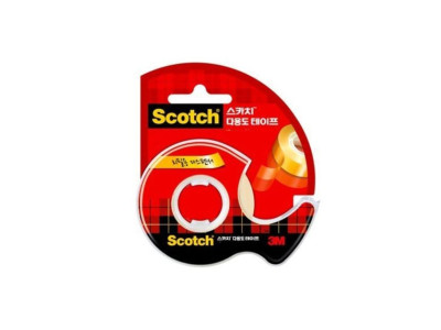 스카치 다용도 디스펜서 테이프 522D 12mm x 20m