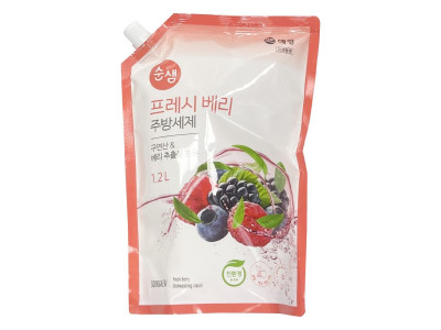 순샘 프레시 베리 주방세제 리필 1.2L - O