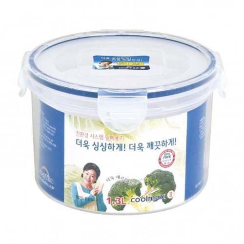 이지필림 쿨맥시2 밀폐용기 원형 12호 1.3L (높은형)
