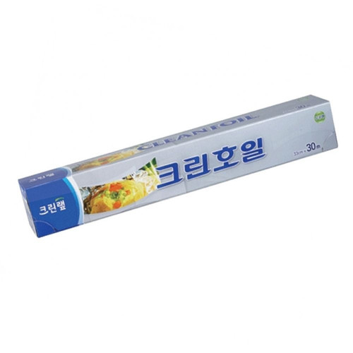 크린호일 33cmX30m 1P 크린랩 알루미늄 은박 쿠킹호일