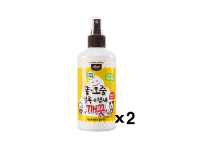 반려동물 탈취미스트 300ml X2 똥오줌 악취제거 항균