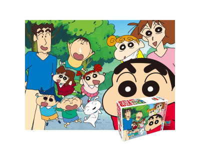 500피스퍼즐 짱구는 못말려 숲속 산책 HS201979