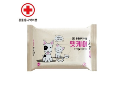 아이러브 펫케어 강아지 물티슈 20매