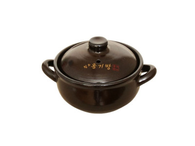 황토 도자기 내열냄비 찜기 1P 찌개 계란찜 뚝배기