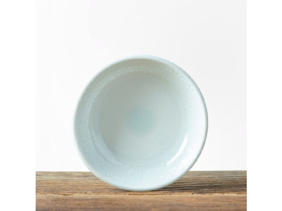 이천도자기 조각목단 나물기 찬기 4호 16.5cm 그릇