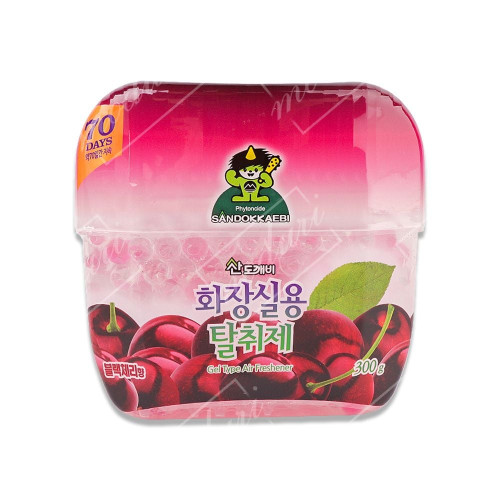 산도깨비 화장실 탈취제 블랙체리향 300g