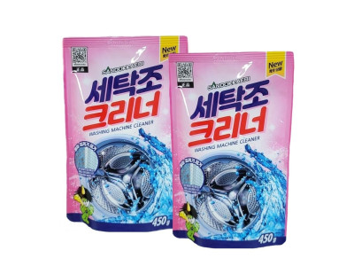 세탁조클리너 450g 2개 세탁기크리너 물때제거 세정제