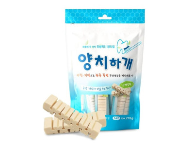 양치하개 강아지 덴탈껌 14p 210g