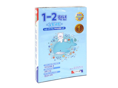 1-2학년 초등학생 노트 세트 B 블루 (22) 10권 과목별