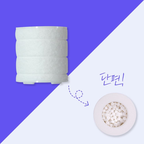 비타스파 싱크대 헤드 리필 (염소볼 3개입 1세트)