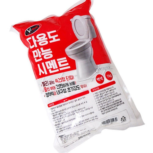 V-tech 다용도 만능 시멘트(백색)1kg