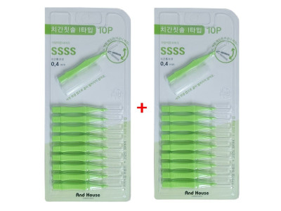 우일 아주가는 휴대용치간칫솔 20P 치간치솔 이쑤시개