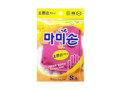 마미손 고무장갑 오른손 하나 S(소)x10켤레