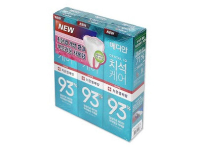 메디안 치석 잇몸치약 120gX3 구취제거 충치치약