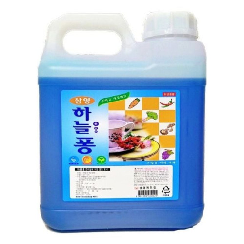 주방세제 하늘퐁 4L 강한세척력 기름때제거