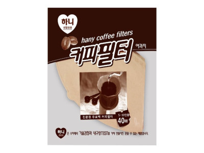 커피필터 여과지 5-10인용 40매 (3099) - O