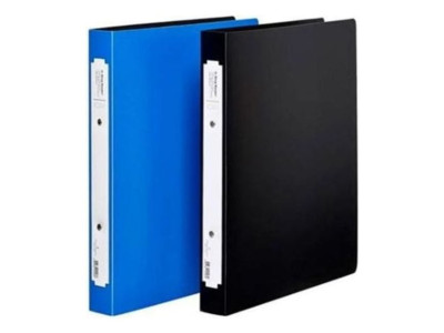 문화 PP 2공O링바인더 80mm 3cm A4 흑색 B440-71