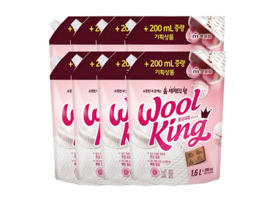 무궁화 울킹 울샴푸 중성세제 1.8L x 8개