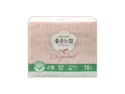 좋은느낌 울트라 날개 소형 18P 생리대 -O