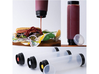 WALLPO 거꾸로 소스통 470ml 굵은소스용