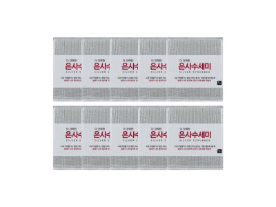맑은하루 은사 수세미 대 14cmx17cm 10매